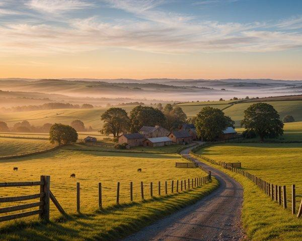 Farm Land with Farmhouse Potential — view 1