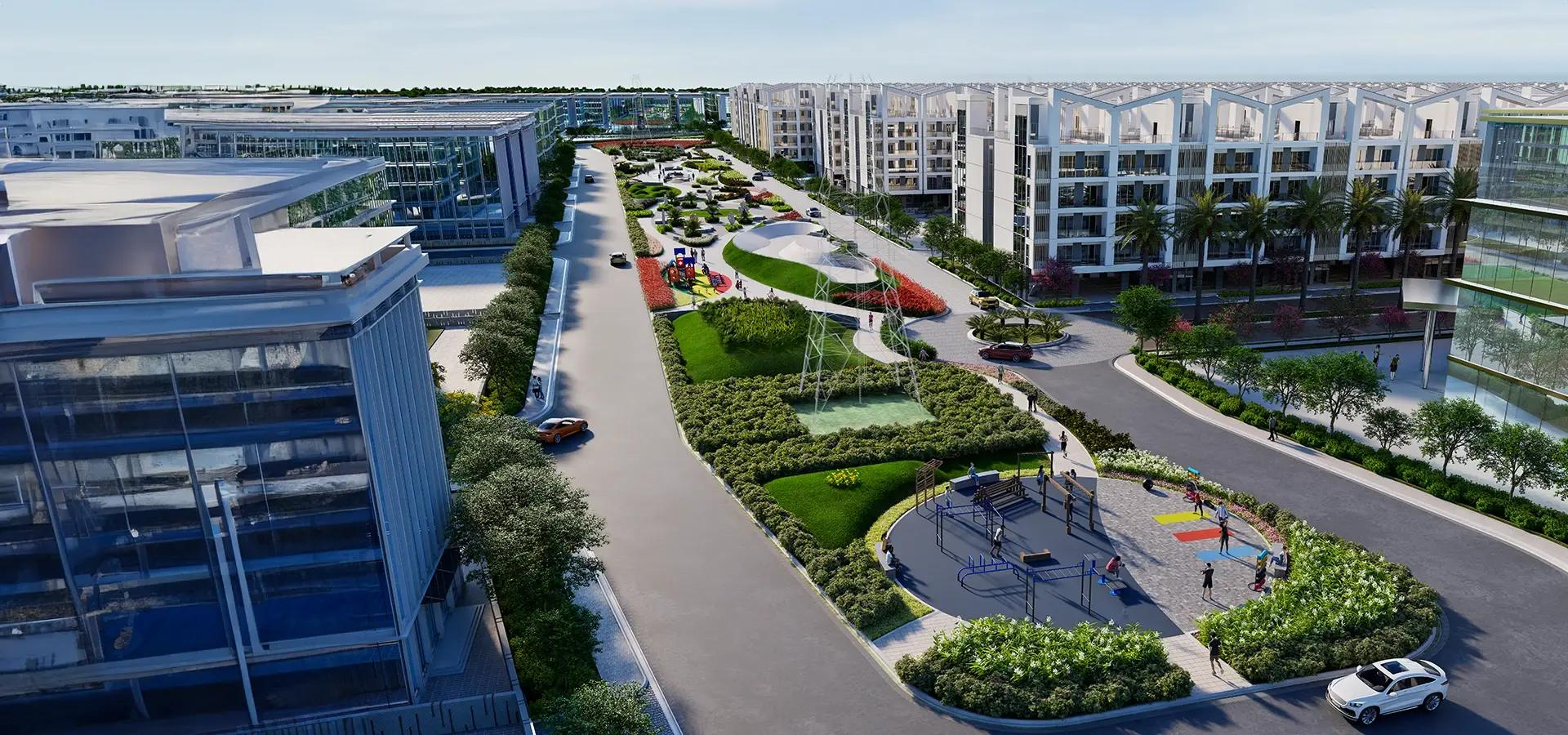 Mixed-Use Plot — view 1